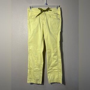 Black Dismond Yellow Women's climbing pants
